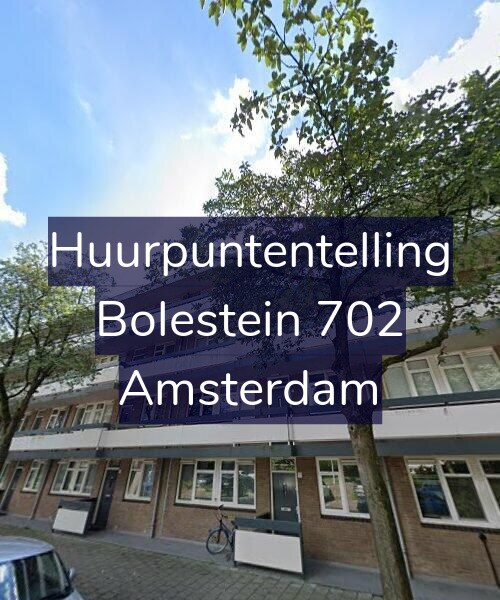 Foto gevel Huurpuntentelling voor Bolestein 702, Amsterdam