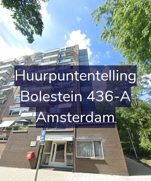 Foto gevel Huurpuntentelling voor Bolestein 436-A, Amsterdam