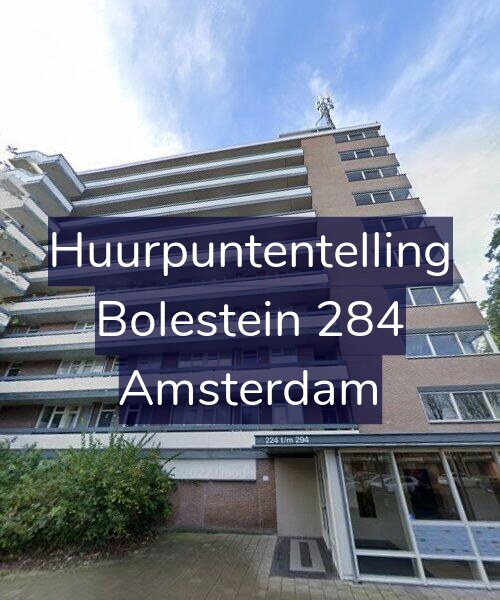 Foto gevel Huurpuntentelling voor Bolestein 284, Amsterdam