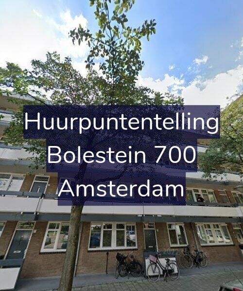 Foto gevel Huurpuntentelling voor Bolestein 700, Amsterdam