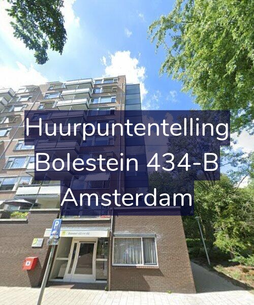Foto gevel Huurpuntentelling voor Bolestein 434-B, Amsterdam