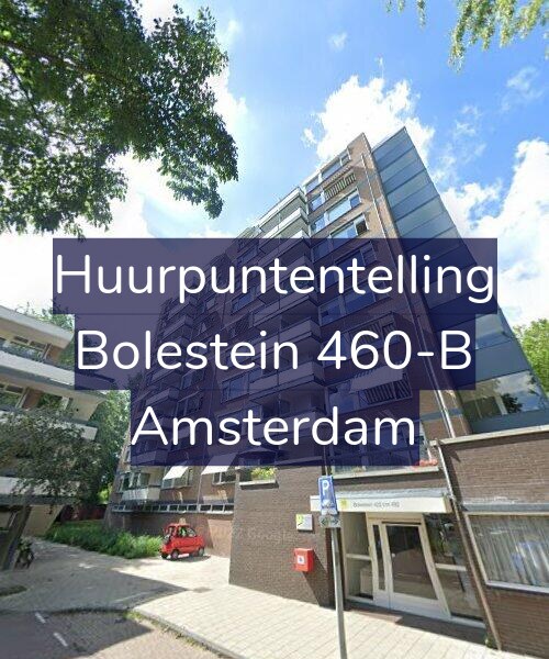 Foto gevel Huurpuntentelling voor Bolestein 460-B, Amsterdam