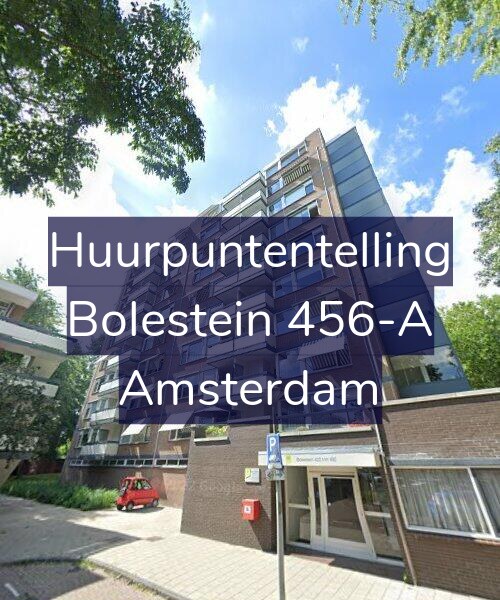 Foto gevel Huurpuntentelling voor Bolestein 456-A, Amsterdam
