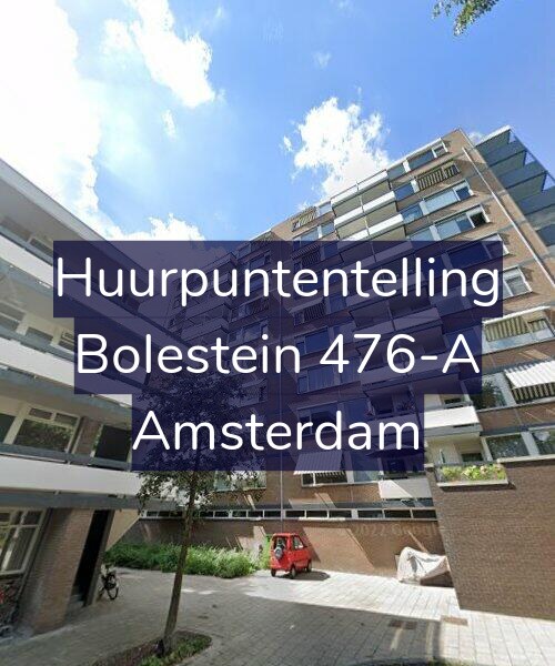 Foto gevel Huurpuntentelling voor Bolestein 476-A, Amsterdam