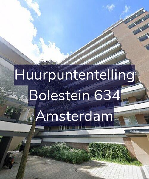 Foto gevel Huurpuntentelling voor Bolestein 634, Amsterdam