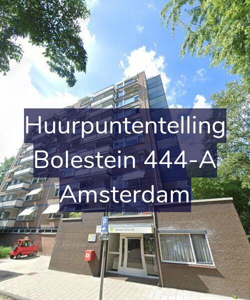 Foto gevel Huurpuntentelling voor Bolestein 444-A, Amsterdam