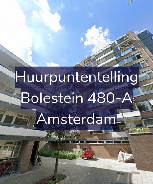 Foto gevel Huurpuntentelling voor Bolestein 480-A, Amsterdam