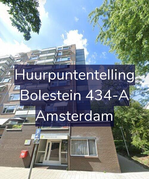 Foto gevel Huurpuntentelling voor Bolestein 434-A, Amsterdam