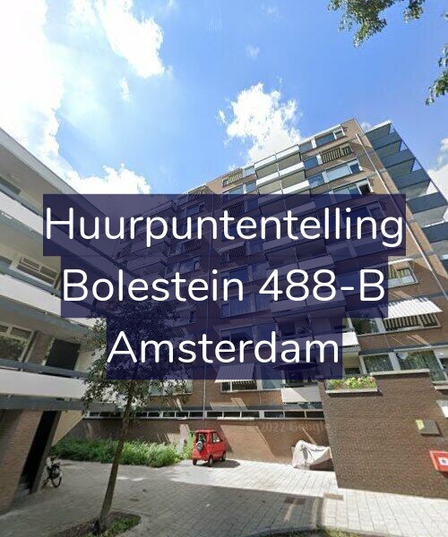 Foto gevel Huurpuntentelling voor Bolestein 488-B, Amsterdam