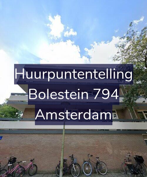 Foto gevel Huurpuntentelling voor Bolestein 794, Amsterdam
