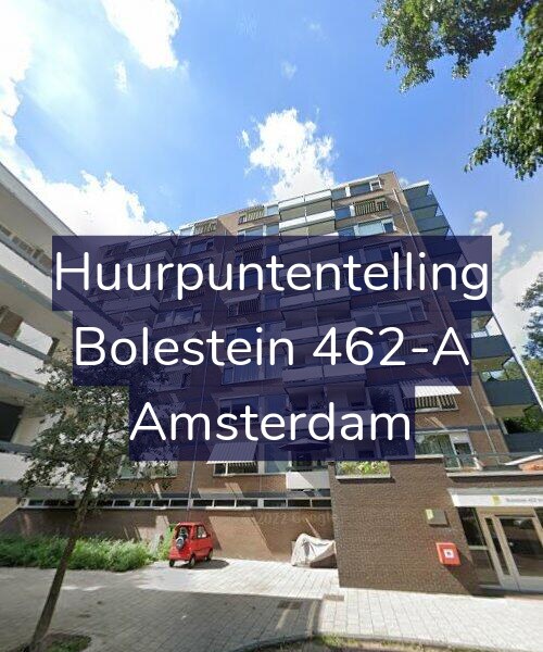 Foto gevel Huurpuntentelling voor Bolestein 462-A, Amsterdam