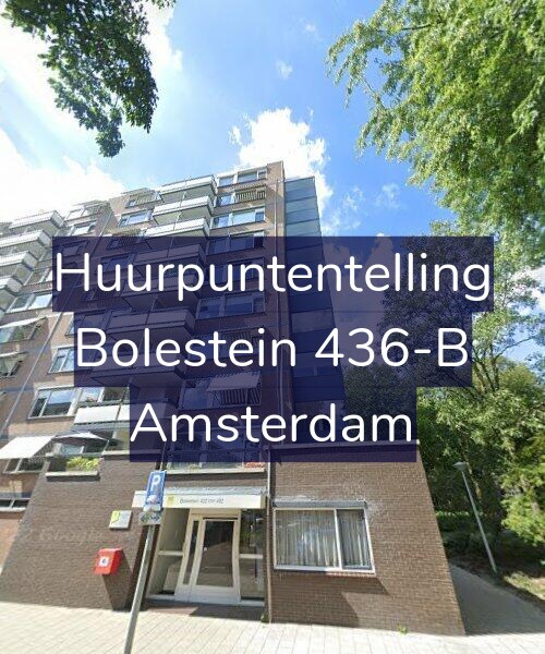 Foto gevel Huurpuntentelling voor Bolestein 436-B, Amsterdam