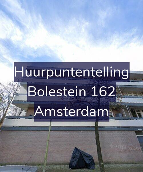 Foto gevel Huurpuntentelling voor Bolestein 162, Amsterdam