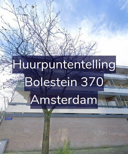 Foto gevel Huurpuntentelling voor Bolestein 370, Amsterdam