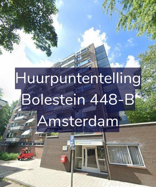 Foto gevel Huurpuntentelling voor Bolestein 448-B, Amsterdam