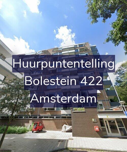 Foto gevel Huurpuntentelling voor Bolestein 422, Amsterdam