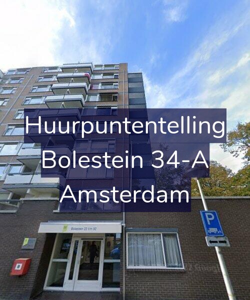 Foto gevel Huurpuntentelling voor Bolestein 34-A, Amsterdam