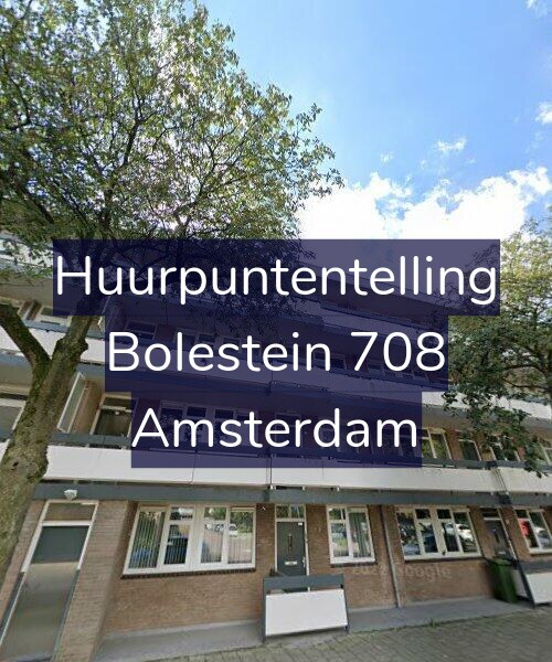 Foto gevel Huurpuntentelling voor Bolestein 708, Amsterdam