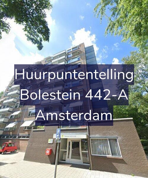 Foto gevel Huurpuntentelling voor Bolestein 442-A, Amsterdam