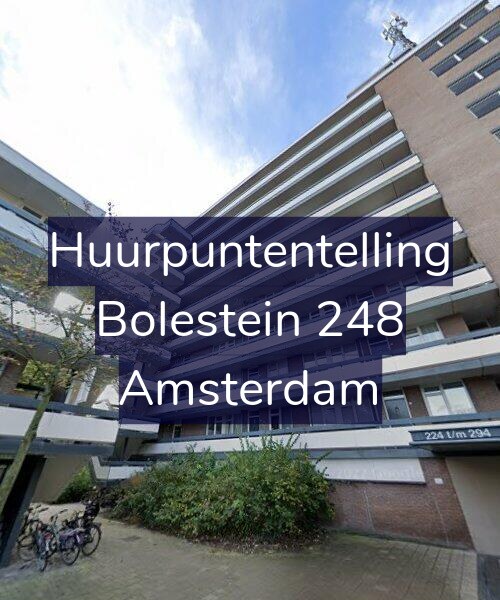 Foto gevel Huurpuntentelling voor Bolestein 248, Amsterdam