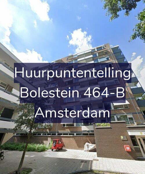 Foto gevel Huurpuntentelling voor Bolestein 464-B, Amsterdam