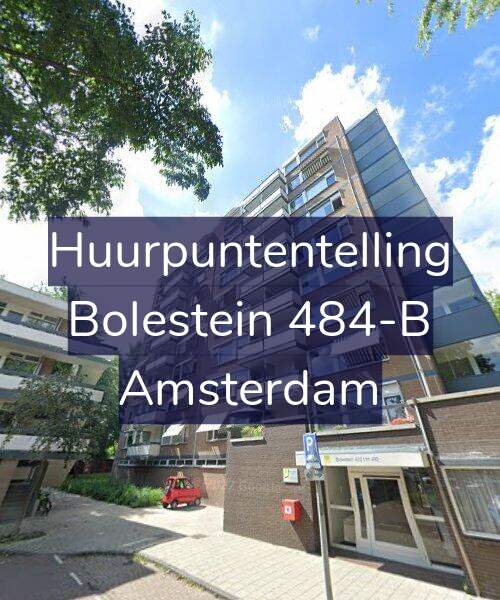 Foto gevel Huurpuntentelling voor Bolestein 484-B, Amsterdam