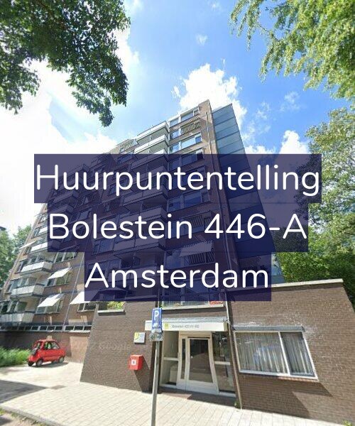 Foto gevel Huurpuntentelling voor Bolestein 446-A, Amsterdam