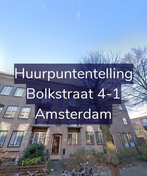 Foto gevel Huurpuntentelling voor Bolkstraat 4-1, Amsterdam