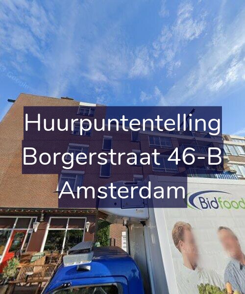 Foto gevel Huurpuntentelling voor Borgerstraat 46-B, Amsterdam