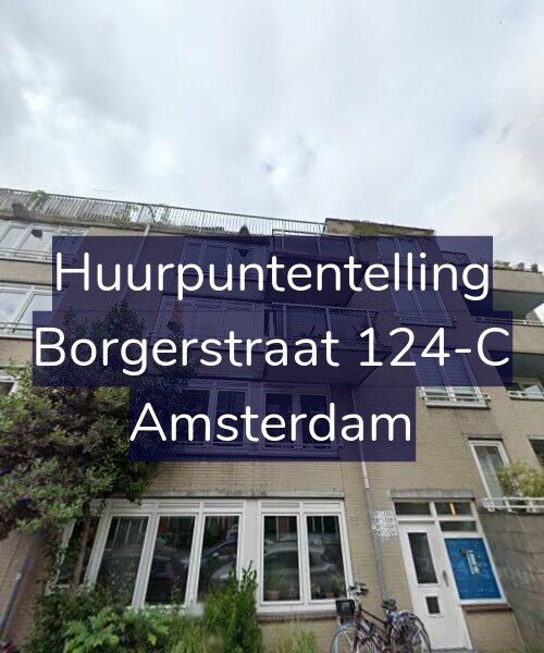 Foto gevel Huurpuntentelling voor Borgerstraat 124-C, Amsterdam