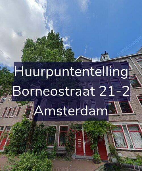 Foto gevel Huurpuntentelling voor Borneostraat 21-2, Amsterdam