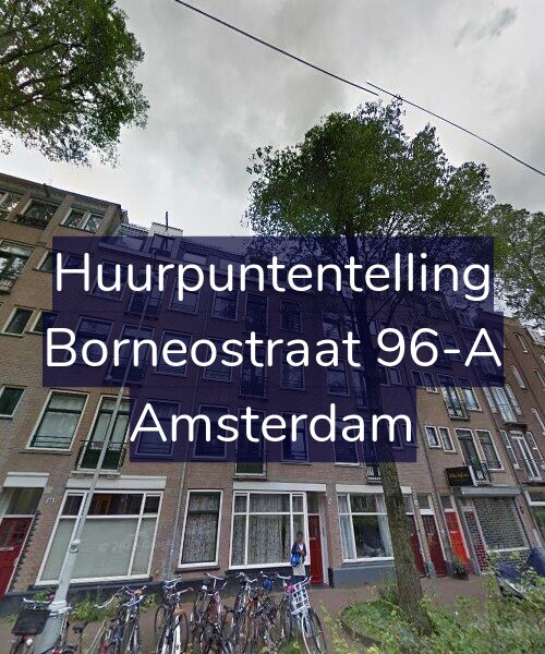 Foto gevel Huurpuntentelling voor Borneostraat 96-A, Amsterdam