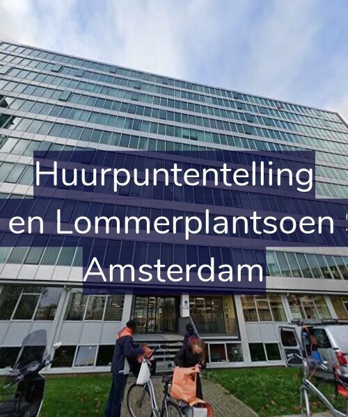 Foto gevel Huurpuntentelling voor Bos en Lommerplantsoen 9-M, Amsterdam