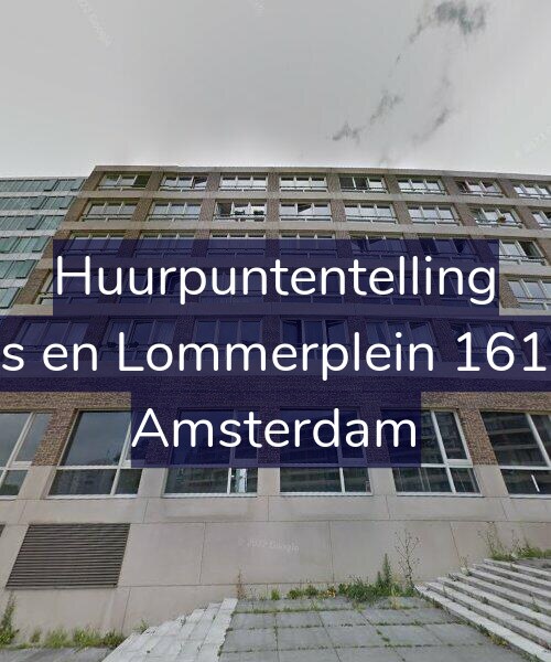 Foto gevel Huurpuntentelling voor Bos en Lommerplein 161-M, Amsterdam