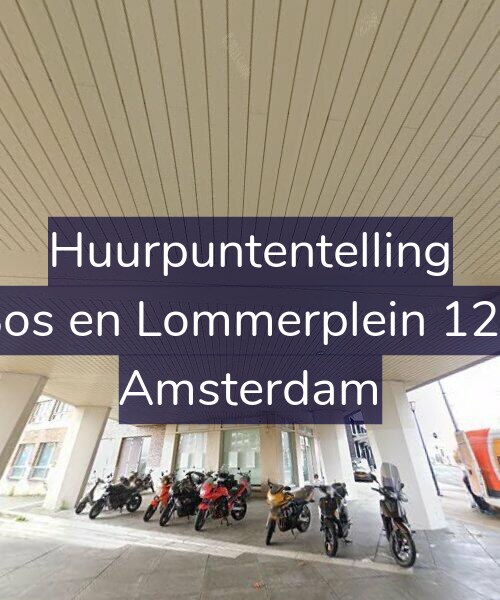 Foto gevel Huurpuntentelling voor Bos en Lommerplein 129, Amsterdam