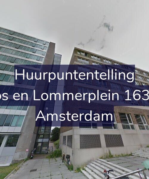 Foto gevel Huurpuntentelling voor Bos en Lommerplein 163-S, Amsterdam