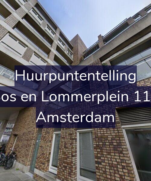 Foto gevel Huurpuntentelling voor Bos en Lommerplein 117, Amsterdam