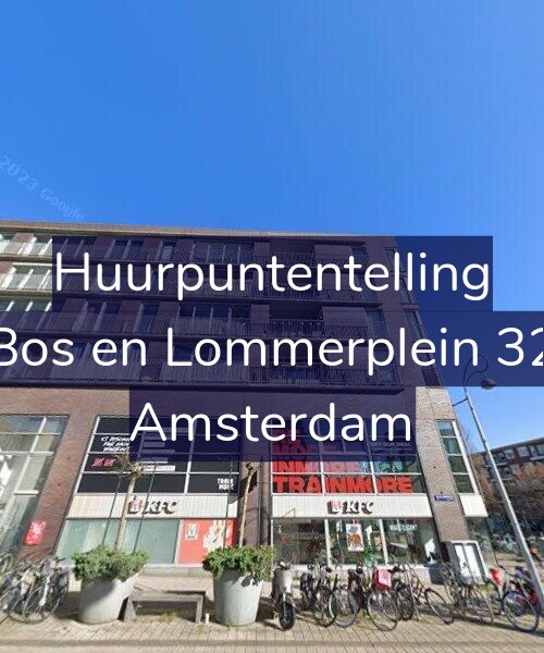 Foto gevel Huurpuntentelling voor Bos en Lommerplein 32, Amsterdam