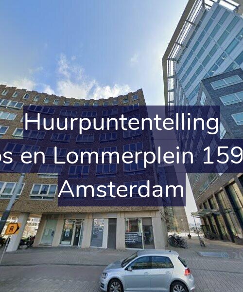 Foto gevel Huurpuntentelling voor Bos en Lommerplein 159-B, Amsterdam