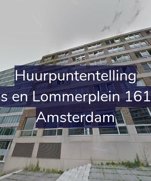 Foto gevel Huurpuntentelling voor Bos en Lommerplein 161-N, Amsterdam