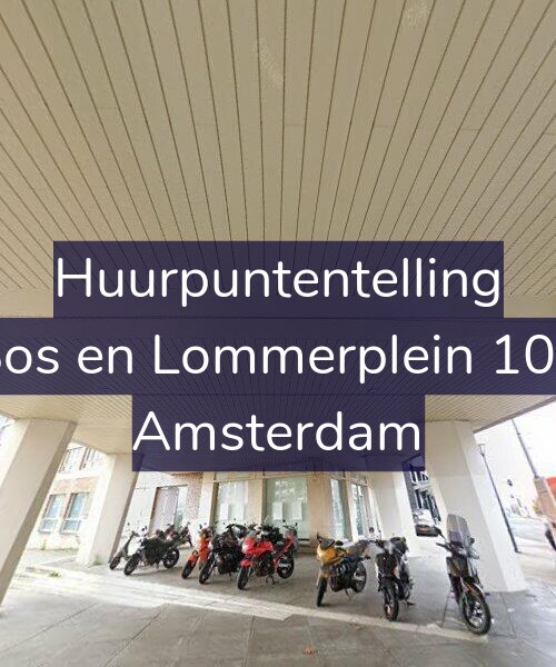 Foto gevel Huurpuntentelling voor Bos en Lommerplein 103, Amsterdam