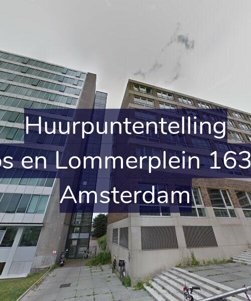 Foto gevel Huurpuntentelling voor Bos en Lommerplein 163-R, Amsterdam