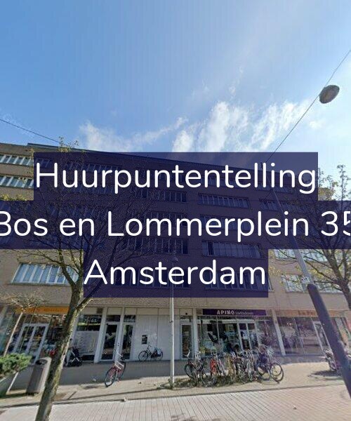 Foto gevel Huurpuntentelling voor Bos en Lommerplein 35, Amsterdam