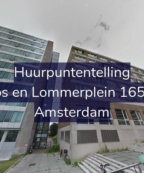 Foto gevel Huurpuntentelling voor Bos en Lommerplein 165-S, Amsterdam