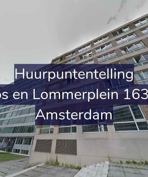 Foto gevel Huurpuntentelling voor Bos en Lommerplein 163-P, Amsterdam