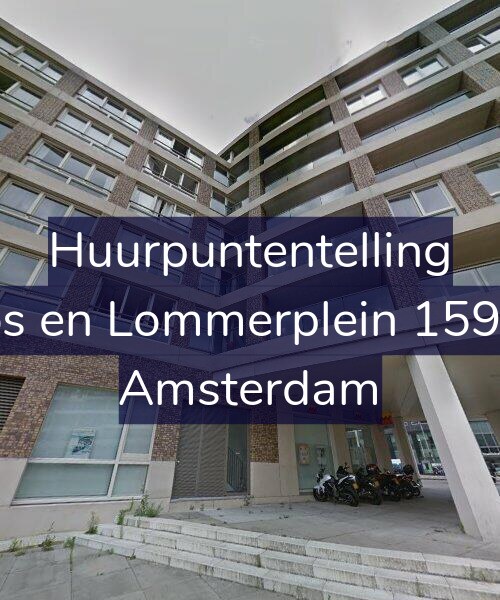 Foto gevel Huurpuntentelling voor Bos en Lommerplein 159-D, Amsterdam