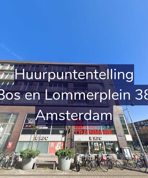 Foto gevel Huurpuntentelling voor Bos en Lommerplein 38, Amsterdam