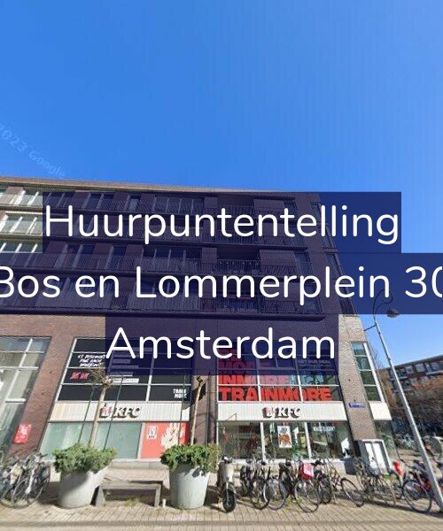 Foto gevel Huurpuntentelling voor Bos en Lommerplein 30, Amsterdam