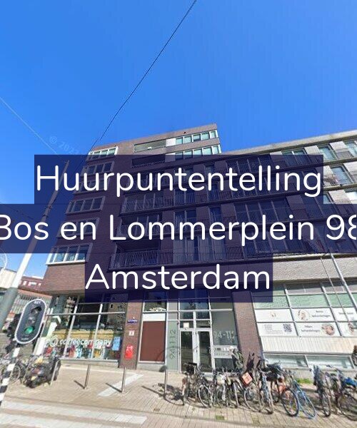 Foto gevel Huurpuntentelling voor Bos en Lommerplein 98, Amsterdam
