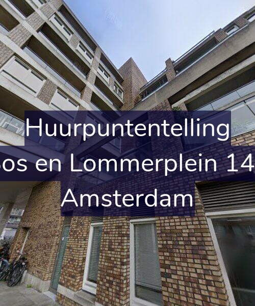 Foto gevel Huurpuntentelling voor Bos en Lommerplein 145, Amsterdam